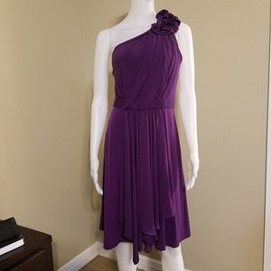Purple cocktail  dress